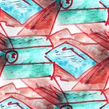 Mural  seamless rocket pattern background  texture w Stock Illustration