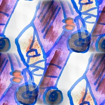 Mural seamless speed machine pattern background  te Stock Illustration