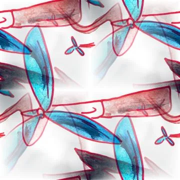 Mural seamless wind power pattern background  textu Stockillustratie