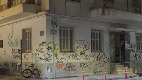 Mural wall painting Video stock 138337094