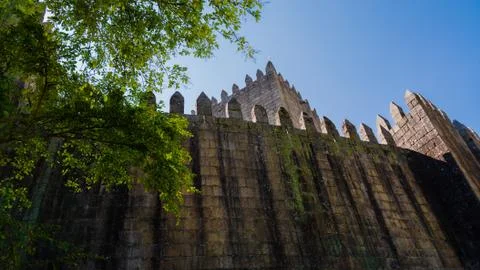 Muralha do Castelo Foto stock
