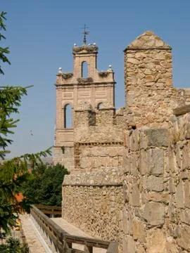 Muralla de Avila Stock Photos