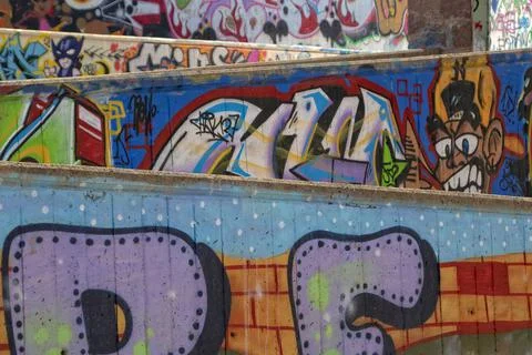 Murals 스톡 사진