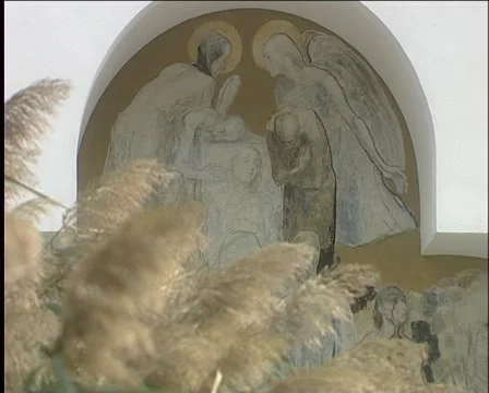 Murals zoom out Stock Footage 995097