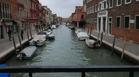 Murano Canal Stock Footage 56839571