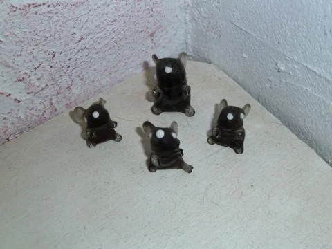 Murano mice Stock Photos