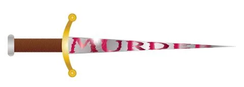 Murder Dagger 스톡 일러스트