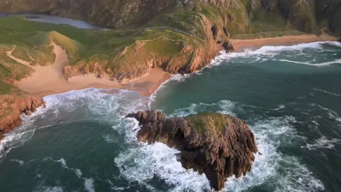 Murder hole beach Stock Footage 150732142