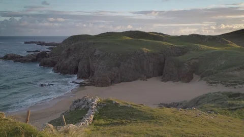 Murder Hole Beach Sunrise Stock Footage 129740353
