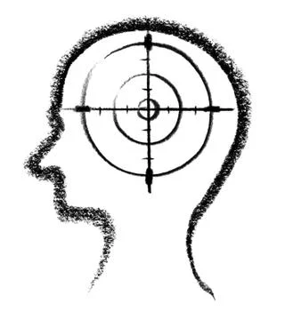 Murder icon Stock Illustration