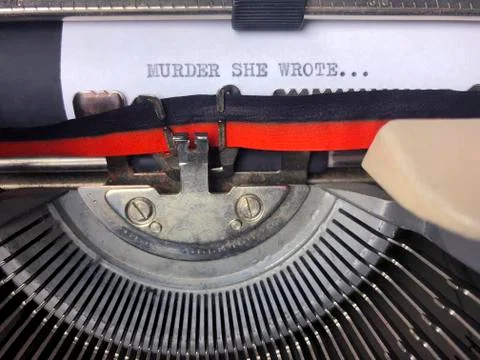 Murder she wrote Stock Photos