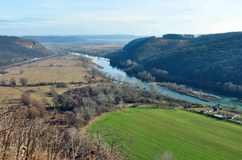 Mures river Stock Photos