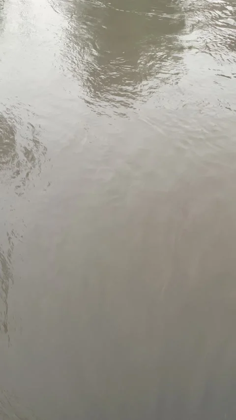Murky Waters Engulf Areas After Heavy Rains Stock Footage 312259423