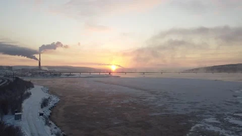 Murmansk landscape. Stock Footage 159449213