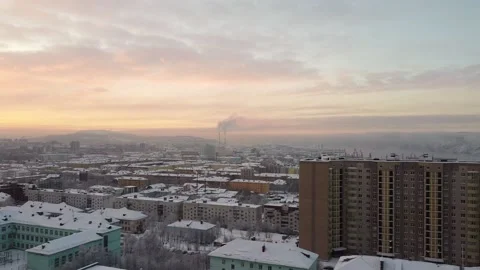 Murmansk landscape Stock Footage 159449850