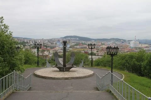 Murmansk summer Stock Photos