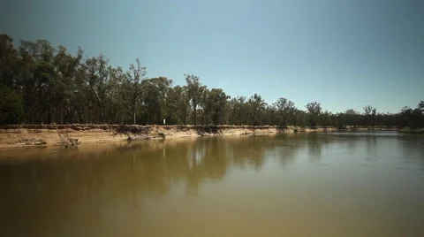 Murray River Australia 10 Stock-Footage 45158110