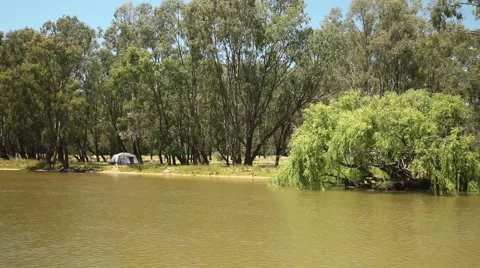 Murray River Australia 33 Stock Footage 45158198