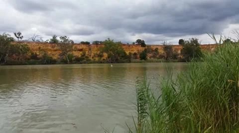 The Murray River Australia - 4K Stock Footage 45907423