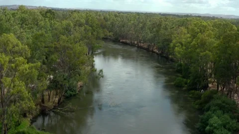 The Murray river in Australia Stock Footage 146409155