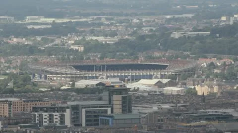 Murrayfield stadium, Scotland Video stock 11630669