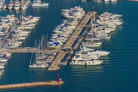 Murter aerial Stock Photos