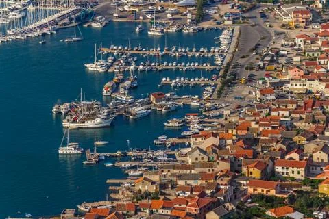 Murter aerial Stock Photos