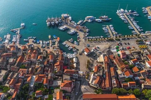 Murter aerial Stock Photos