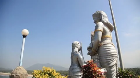 Murudeshwara Stock Footage 22432620