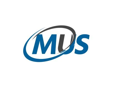 Mus creative logo design vector illustration Ilustración de archivo