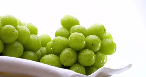 Muscat Grapes. Stock Footage 155371015