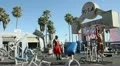 Muscle Beach at Venice Beach HD Footage
