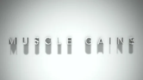 Muscle Growth Animation Stock Video Footage | Royalty Free Muscle ...