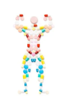 Muscle man. Stock Photos