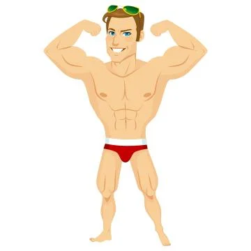 Human Body - Muscular Man stock illustration. Illustration of barbarian -  22770684