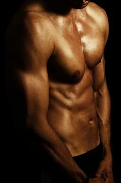 Muscle shape Foto stock