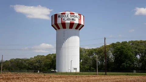 Muscle Shoals, AL Stock Footage 189453218