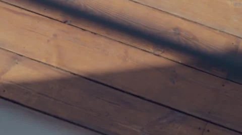 Muscular guy in swimming trunks goes on the wooden pier outdoors to the pool in Stock Footage 51916632