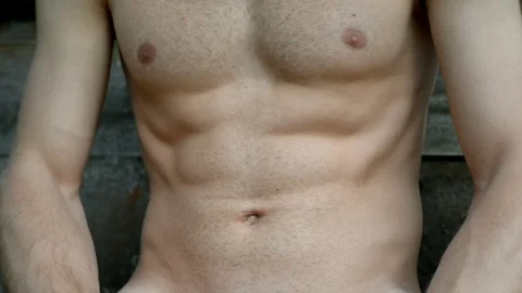 Muscular man Stock Footage 103596686