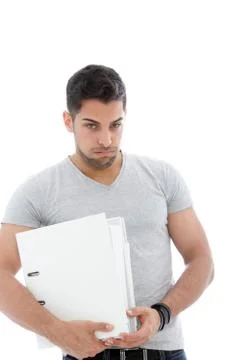 Muscular man Foto stock