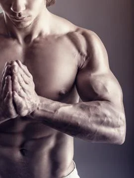 Muscular man Stock Photos