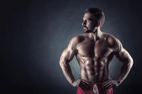 Muscular man Stock Photos