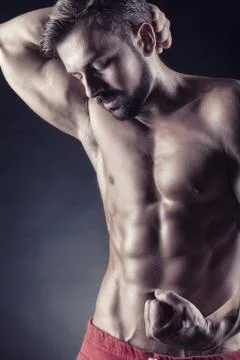 Muscular man Stock Photos