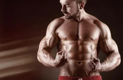 Muscular man Stock Photos
