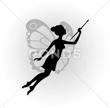 Muse of the artist Stock Illustration