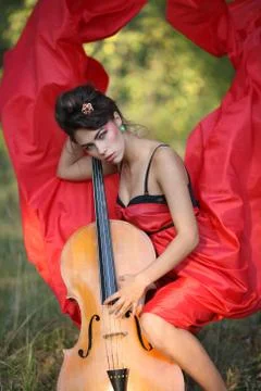 Muse for musicians Stock Photos