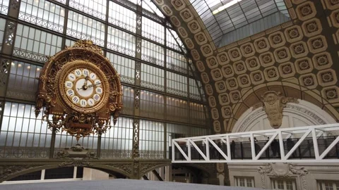 Musee d'Orsay, Paris Stock Footage 229649089