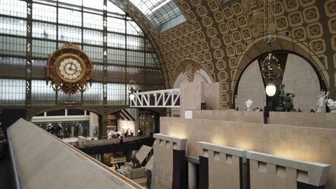 Musee d'Orsay, Paris Stock Footage 229651719