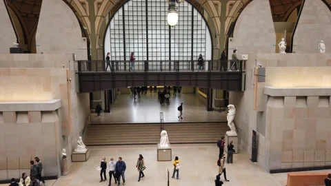 Musee d'Orsay, Paris Stock Footage 229652370