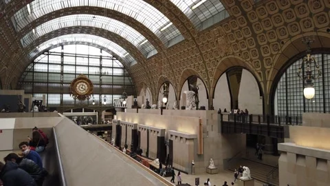 Musee d'Orsay, Paris Stock Footage 229652844